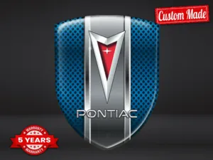 Pontiac Logosticker Premium Max Hochwertig Business